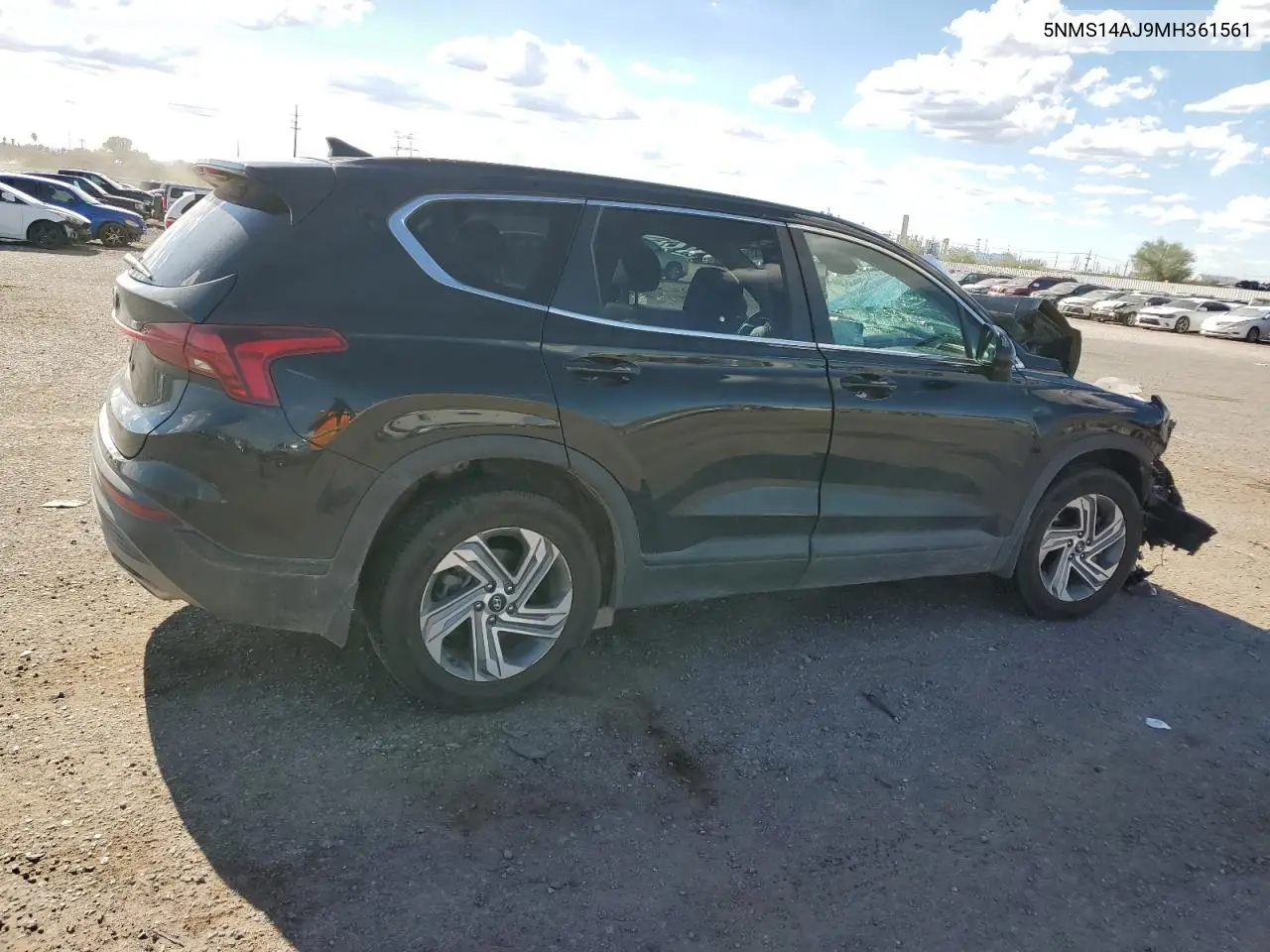5NMS14AJ9MH361561 2021 Hyundai Santa Fe Se