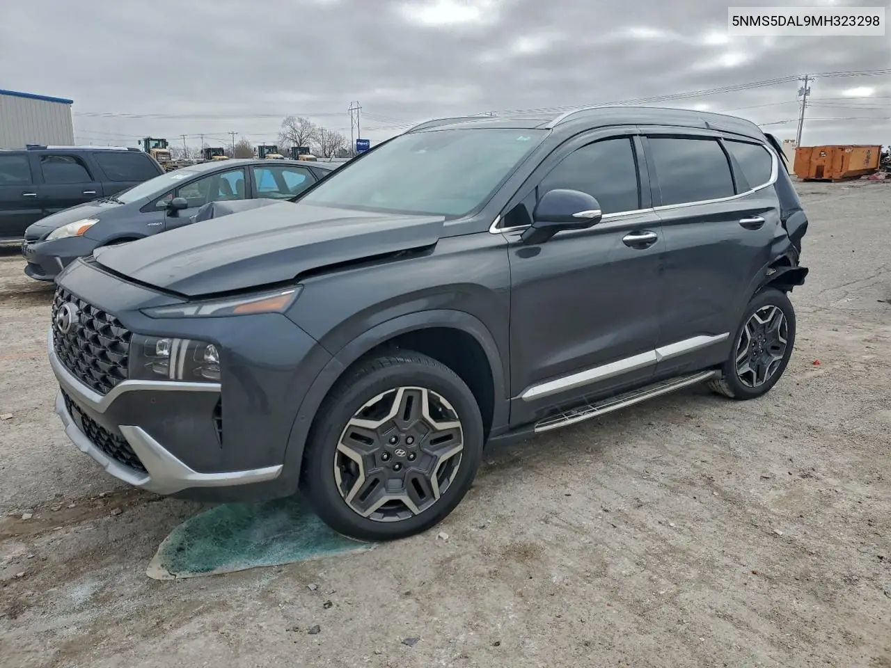 5NMS5DAL9MH323298 2021 Hyundai Santa Fe Calligraphy