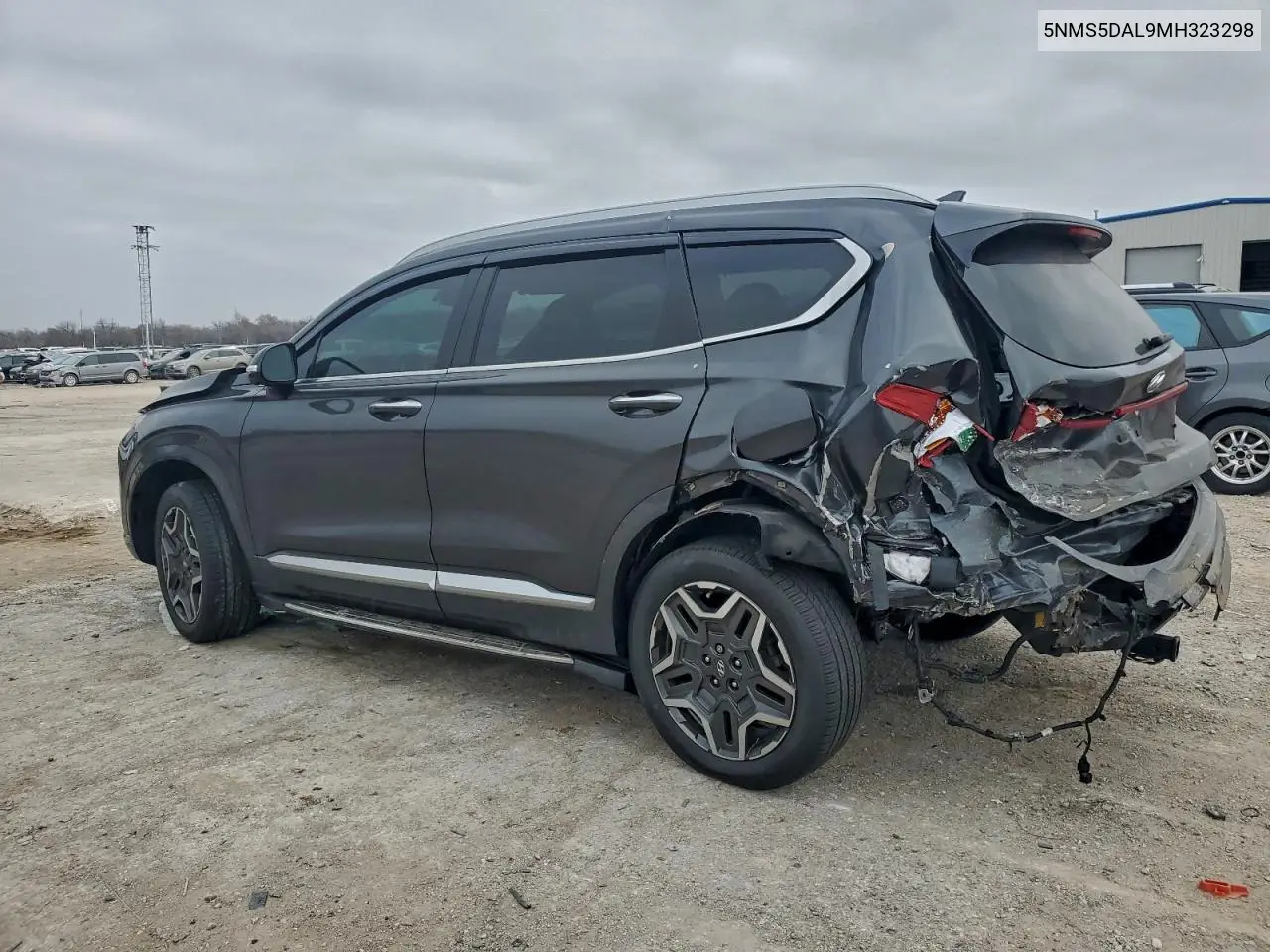 5NMS5DAL9MH323298 2021 Hyundai Santa Fe Calligraphy