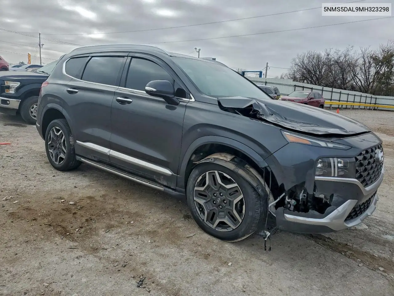 5NMS5DAL9MH323298 2021 Hyundai Santa Fe Calligraphy