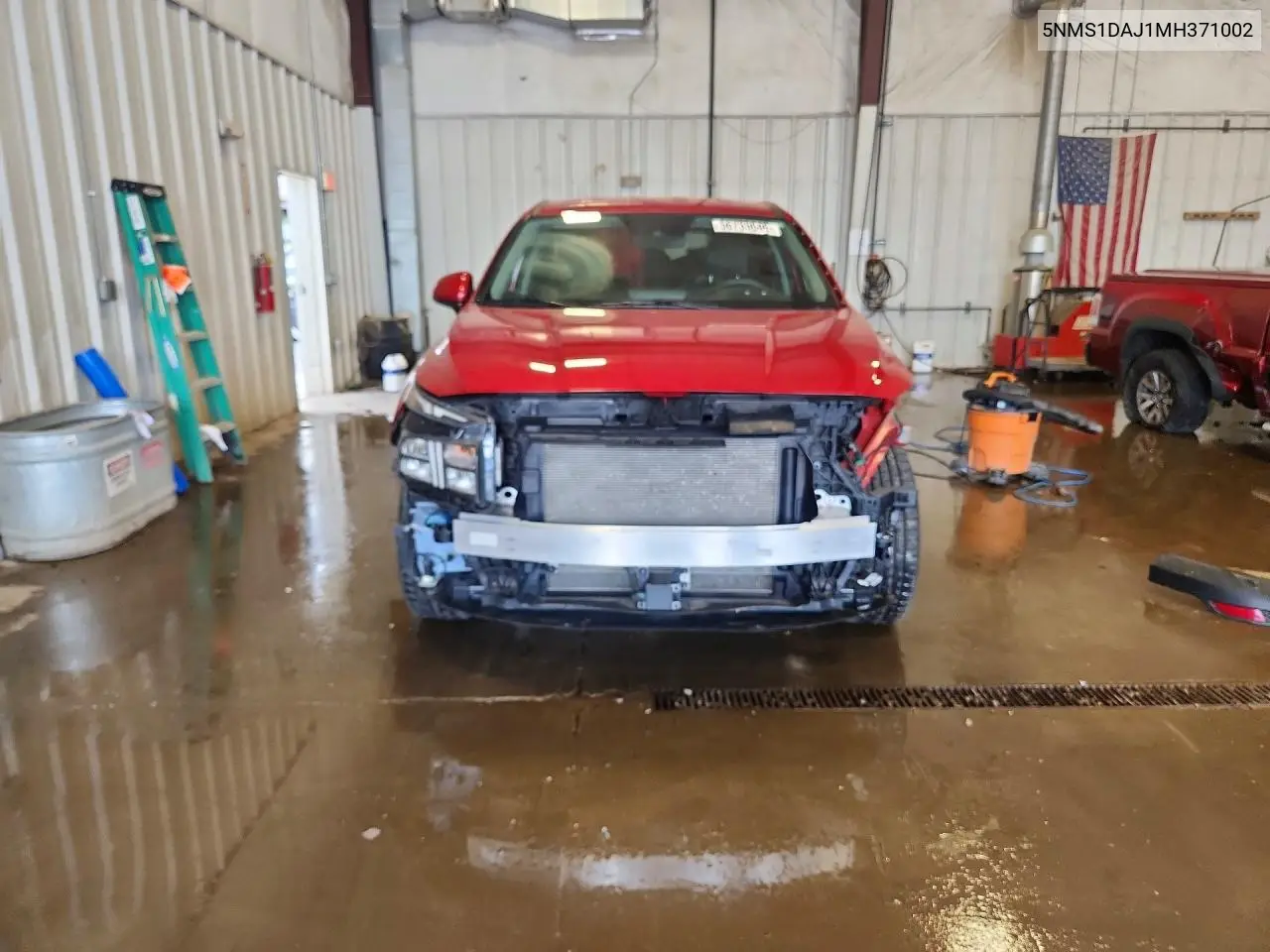 2021 Hyundai Santa Fe Se VIN: 5NMS1DAJ1MH371002 Lot: 56733646