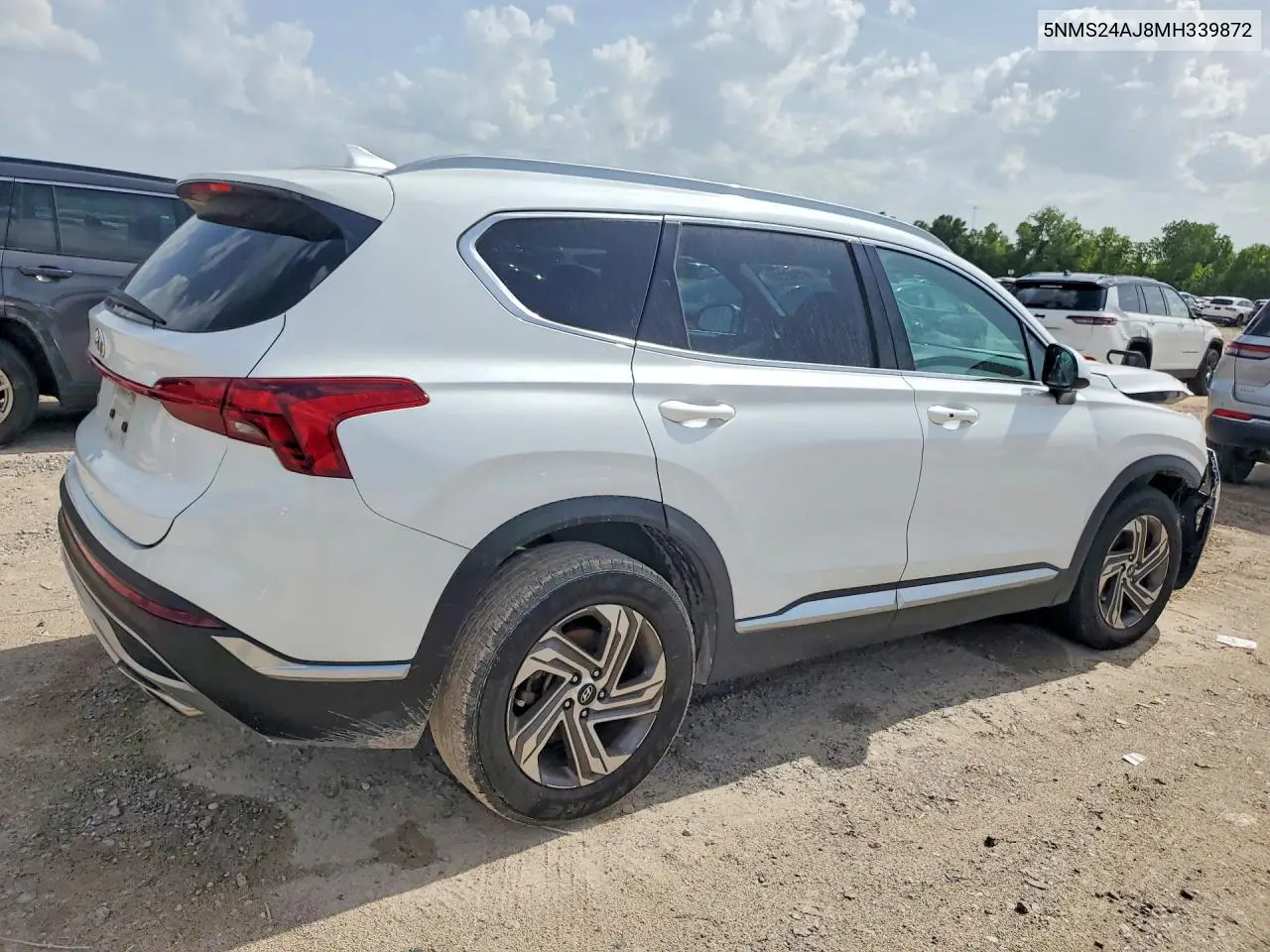 2021 Hyundai Santa Fe Sel VIN: 5NMS24AJ8MH339872 Lot: 61542386