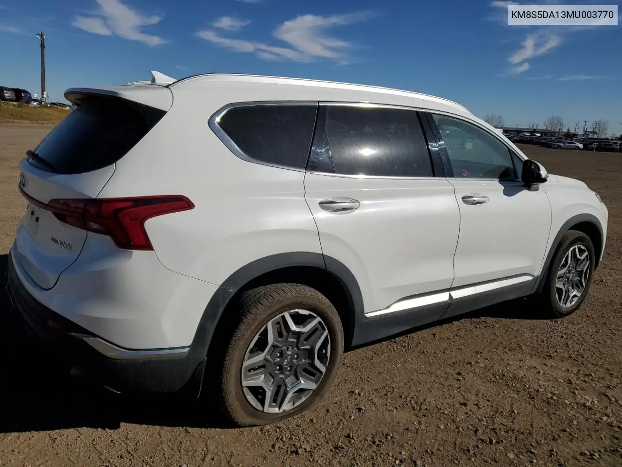 KM8S5DA13MU003770 2021 Hyundai Santa Fe Limited