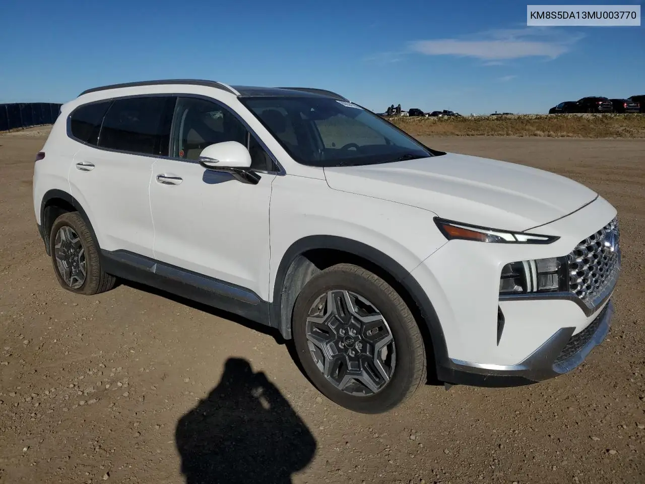 KM8S5DA13MU003770 2021 Hyundai Santa Fe Limited