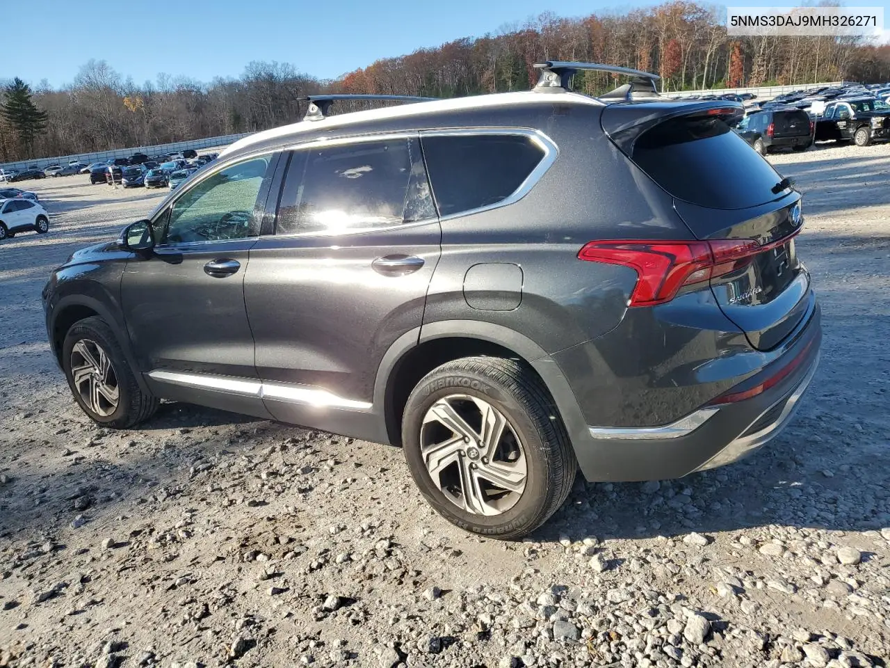 5NMS3DAJ9MH326271 2021 Hyundai Santa Fe Sel