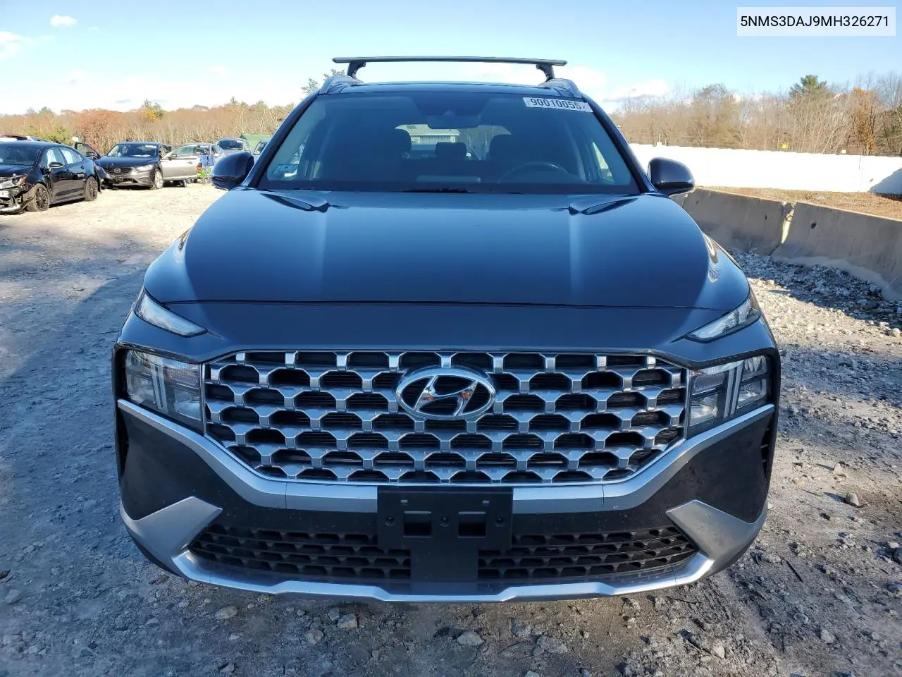 5NMS3DAJ9MH326271 2021 Hyundai Santa Fe Sel