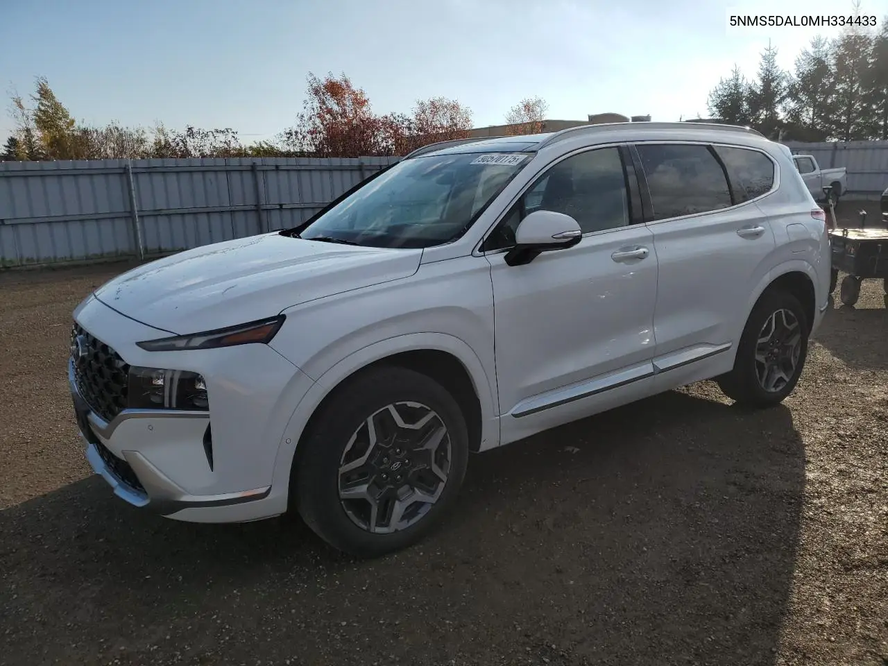 5NMS5DAL0MH334433 2021 Hyundai Santa Fe Calligraphy