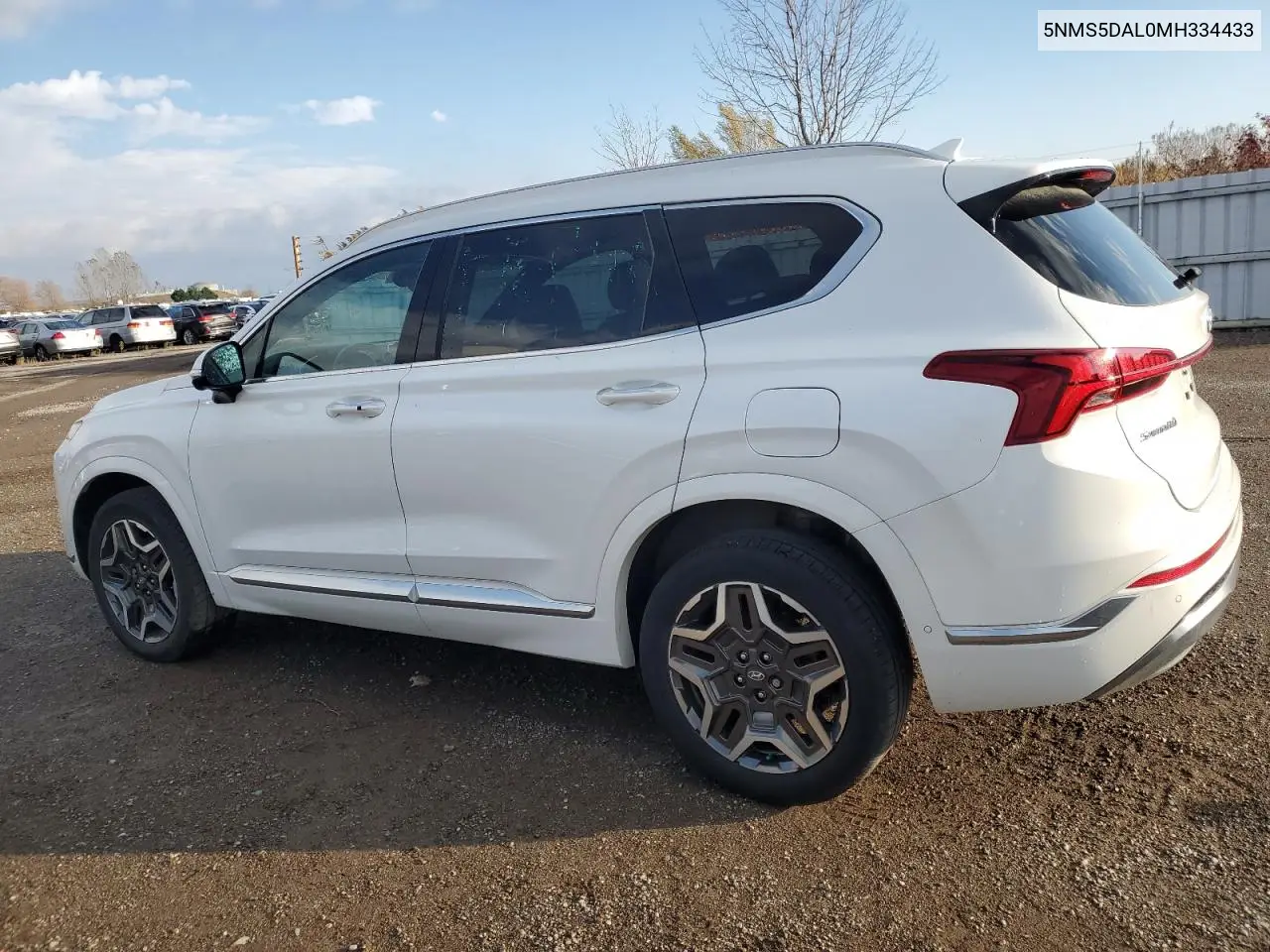 5NMS5DAL0MH334433 2021 Hyundai Santa Fe Calligraphy