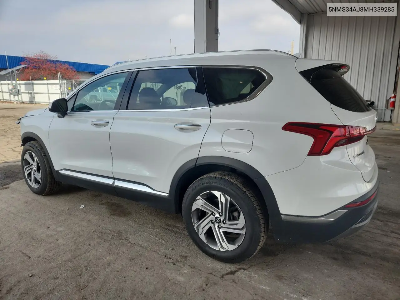 5NMS34AJ8MH339285 2021 Hyundai Santa Fe Sel