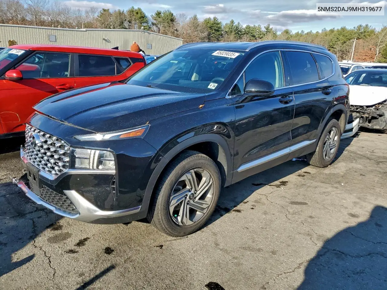 5NMS2DAJ9MH319677 2021 Hyundai Santa Fe Sel