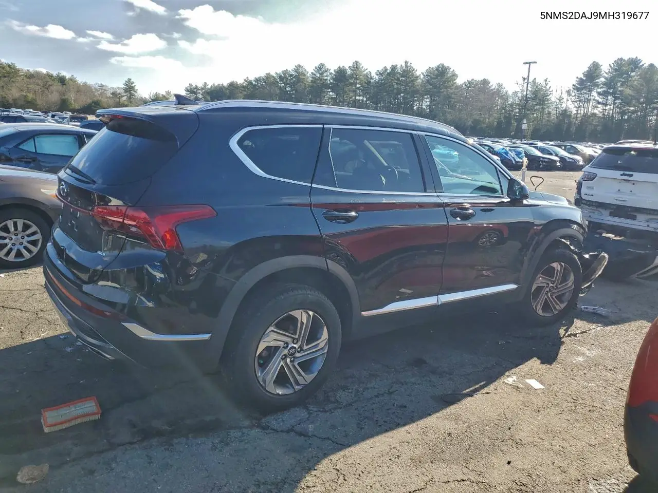 5NMS2DAJ9MH319677 2021 Hyundai Santa Fe Sel