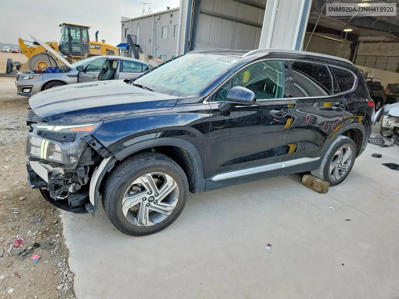 2022 Hyundai Santa Fe Sel VIN: 5NMS2DAJ3NH418920 Lot: 60856896