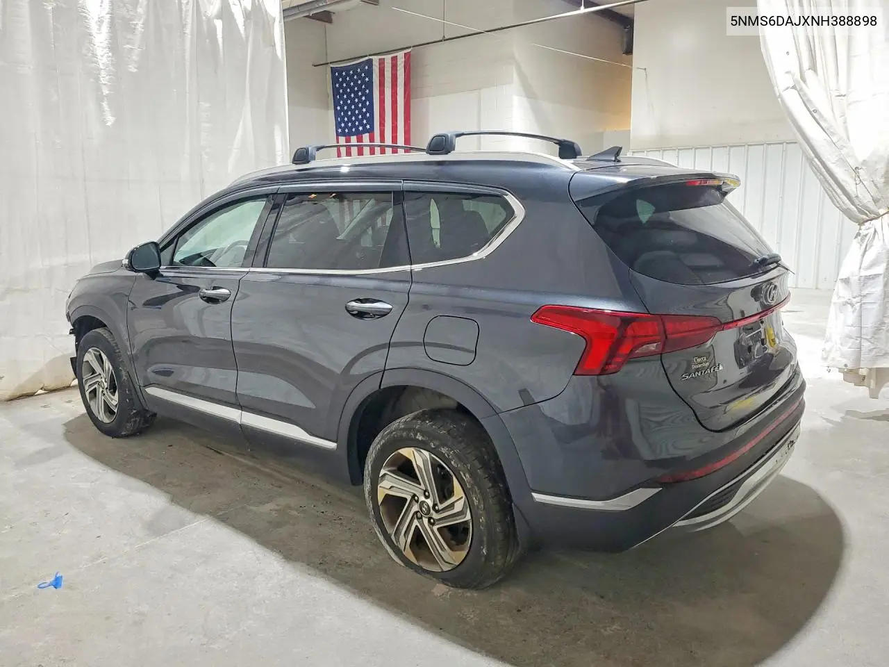 2022 Hyundai Santa Fe Sel VIN: 5NMS6DAJXNH388898 Lot: 60989046