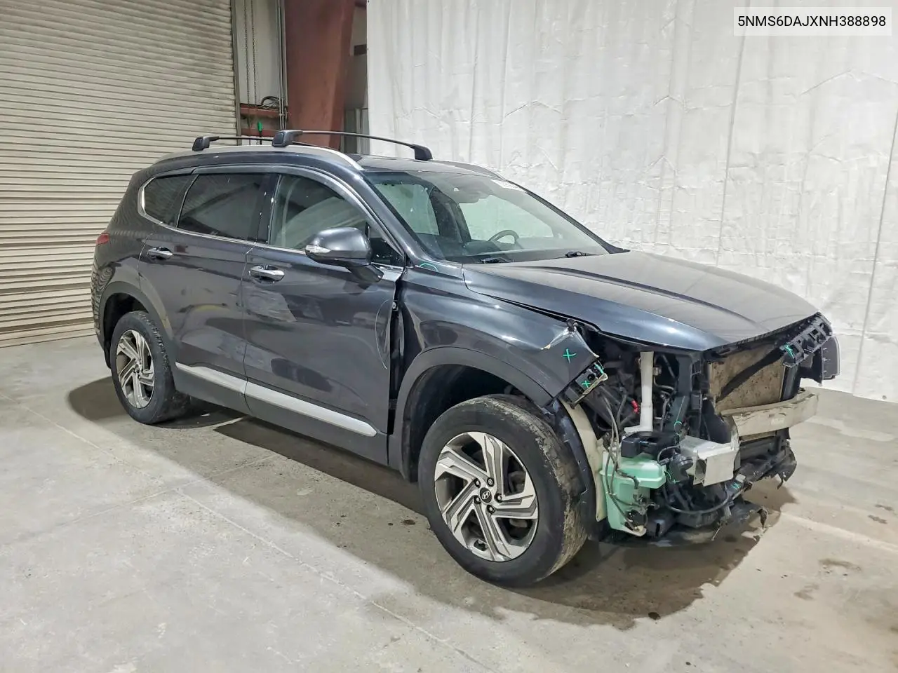 2022 Hyundai Santa Fe Sel VIN: 5NMS6DAJXNH388898 Lot: 60989046