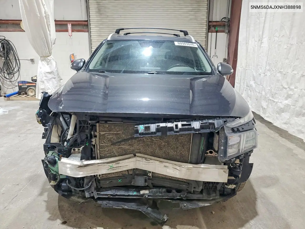 2022 Hyundai Santa Fe Sel VIN: 5NMS6DAJXNH388898 Lot: 60989046