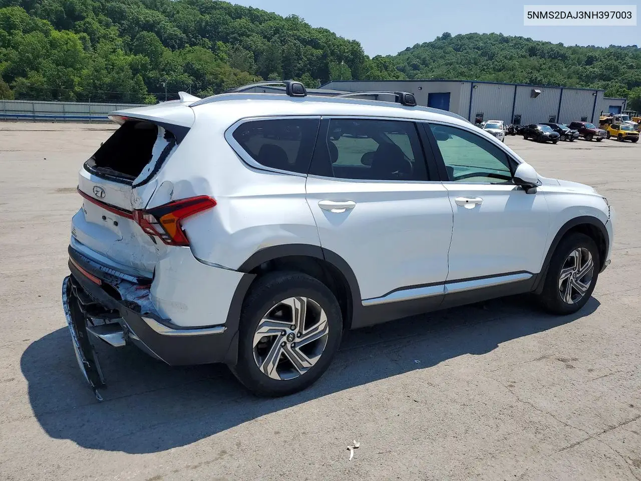 2022 Hyundai Santa Fe Sel VIN: 5NMS2DAJ3NH397003 Lot: 61357726