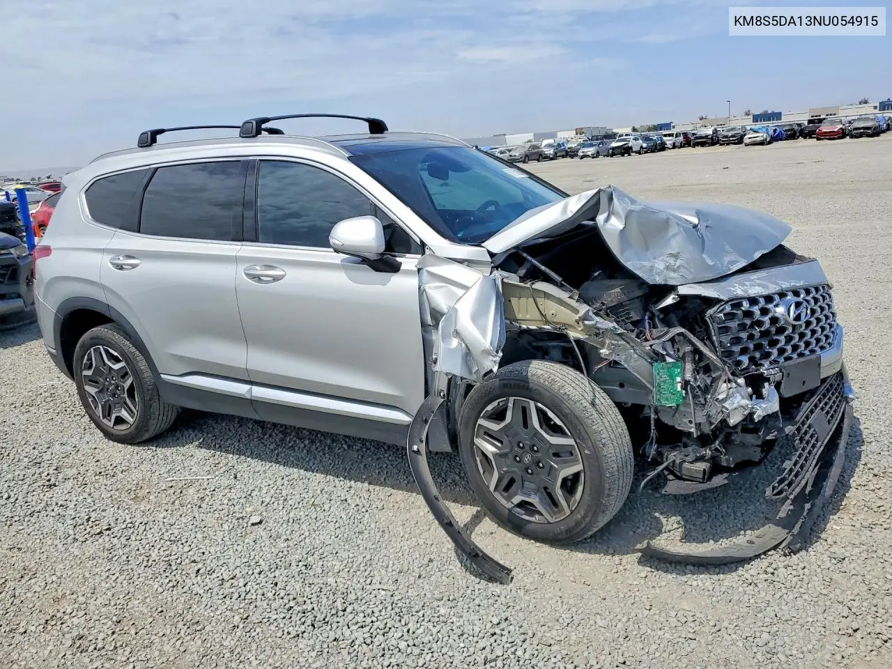 2022 Hyundai Santa Fe Limited VIN: KM8S5DA13NU054915 Lot: 61755926