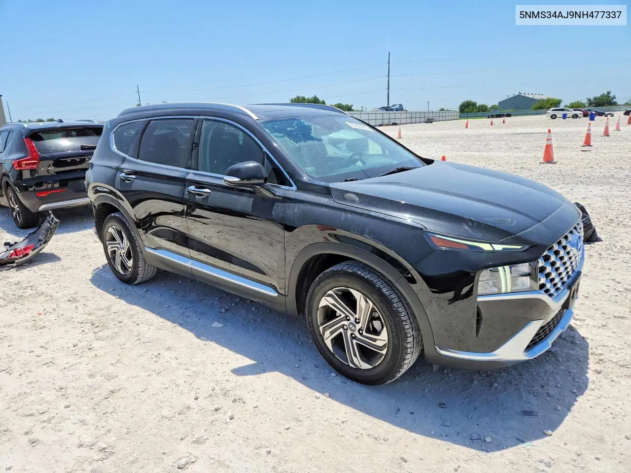 5NMS34AJ9NH477337 2022 Hyundai Santa Fe Sel