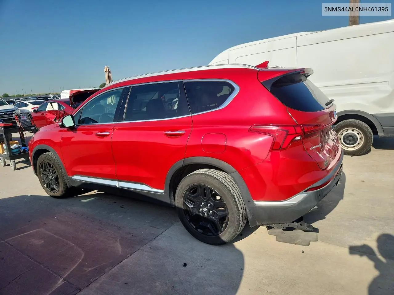 2022 Hyundai Santa Fe Limited VIN: 5NMS44AL0NH461395 Lot: 62089816