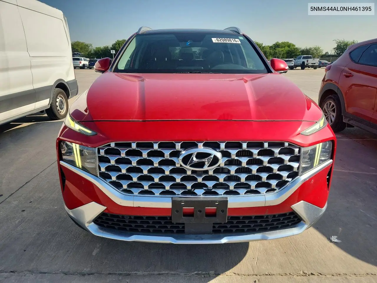 2022 Hyundai Santa Fe Limited VIN: 5NMS44AL0NH461395 Lot: 62089816