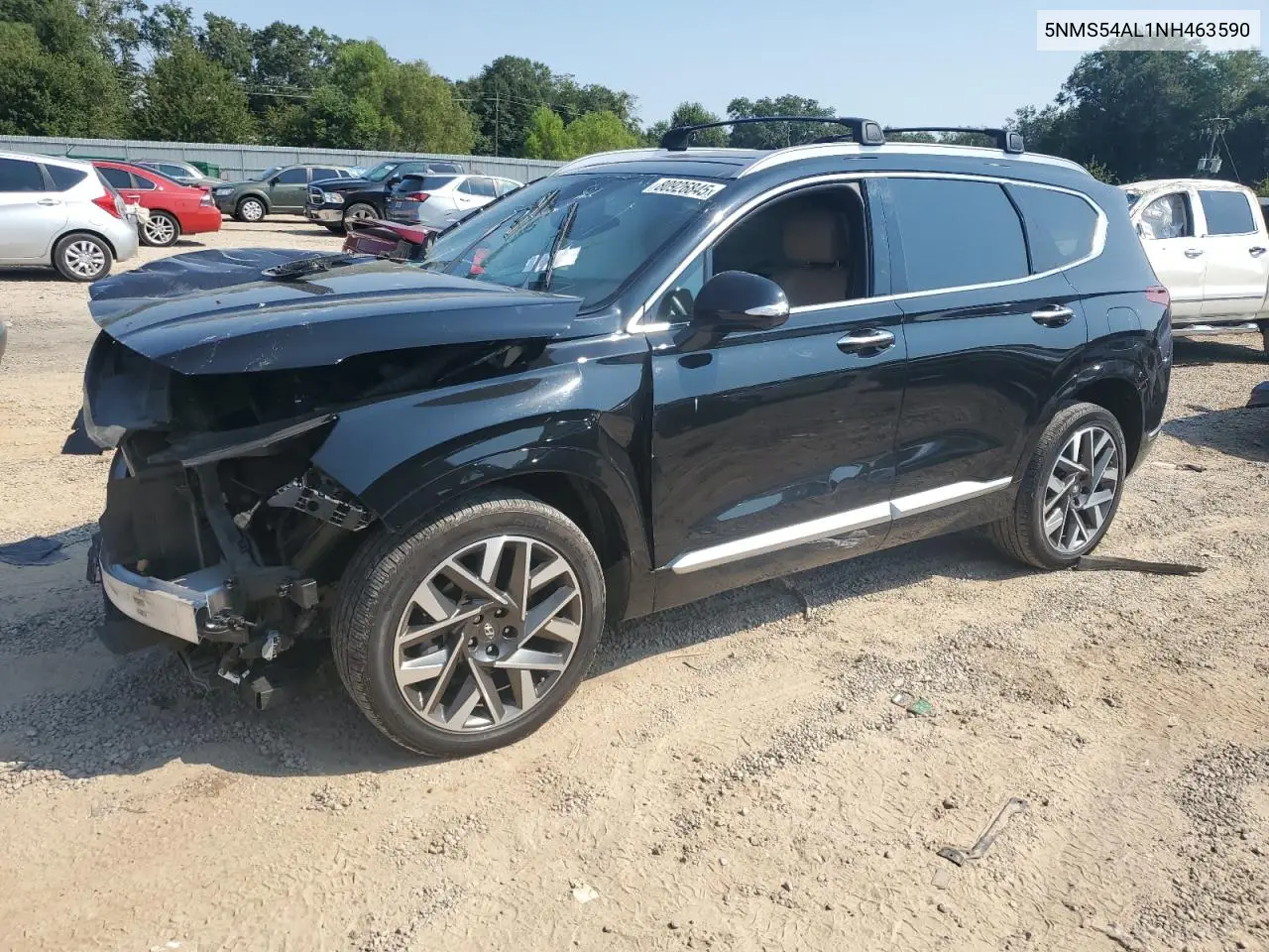 5NMS54AL1NH463590 2022 Hyundai Santa Fe Calligraphy