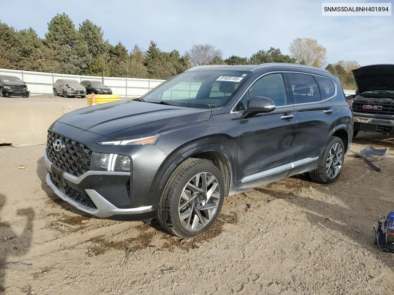 5NMS5DAL8NH401894 2022 Hyundai Santa Fe Calligraphy