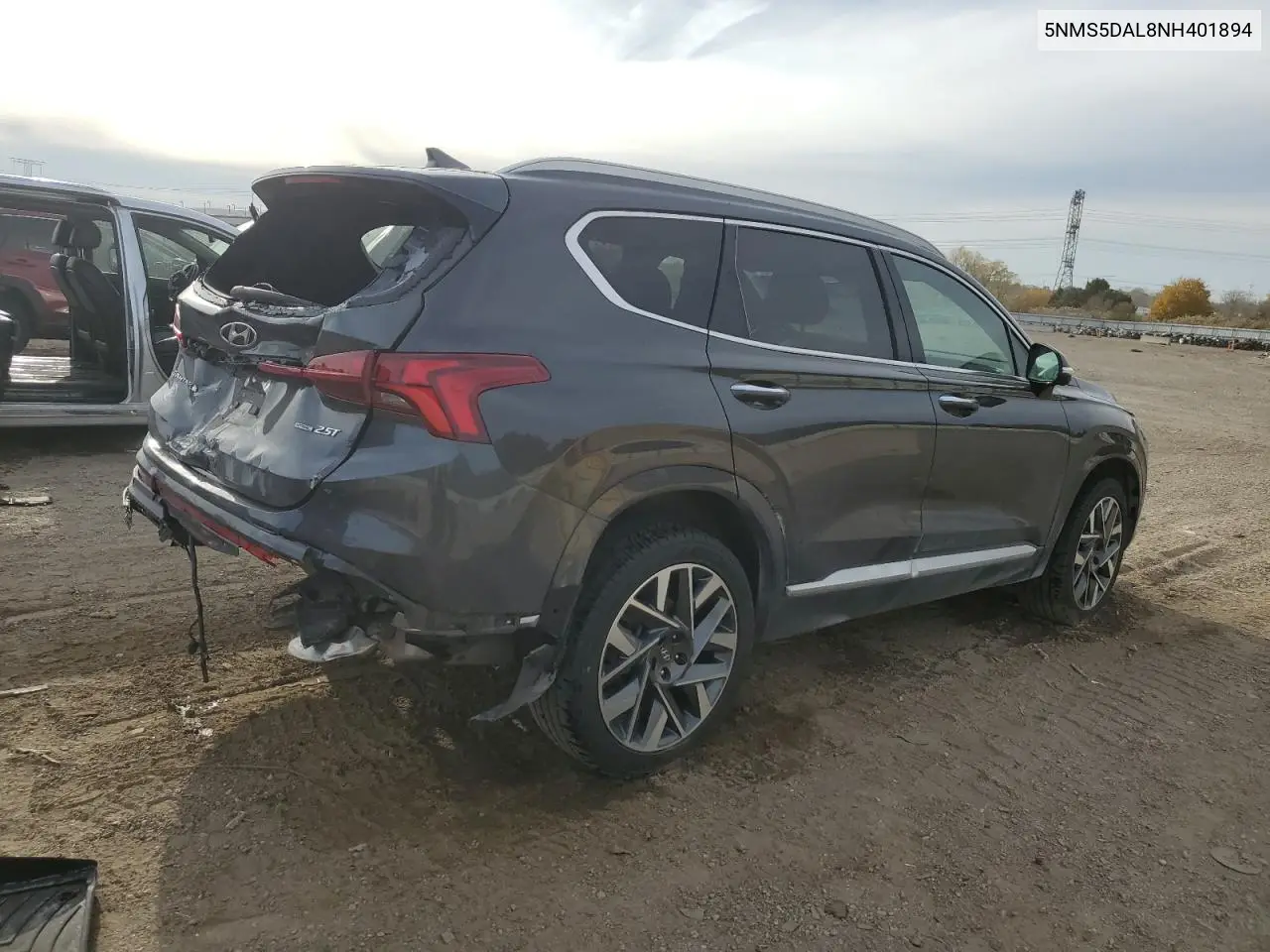 5NMS5DAL8NH401894 2022 Hyundai Santa Fe Calligraphy