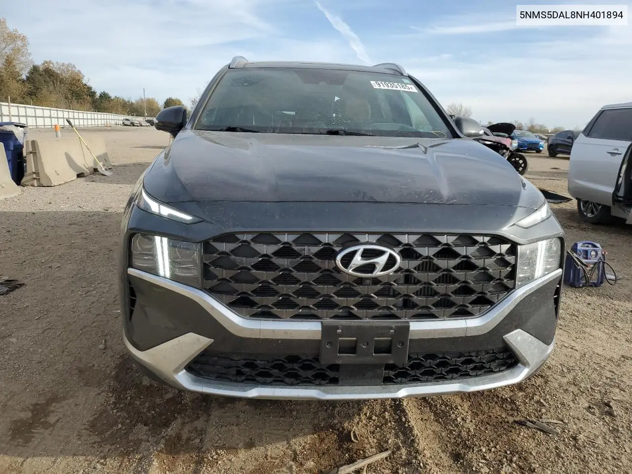 5NMS5DAL8NH401894 2022 Hyundai Santa Fe Calligraphy