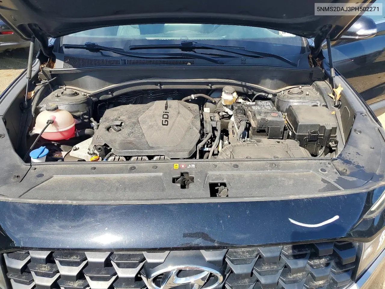 2023 Hyundai Santa Fe Sel VIN: 5NMS2DAJ3PH502271 Lot: 55876346