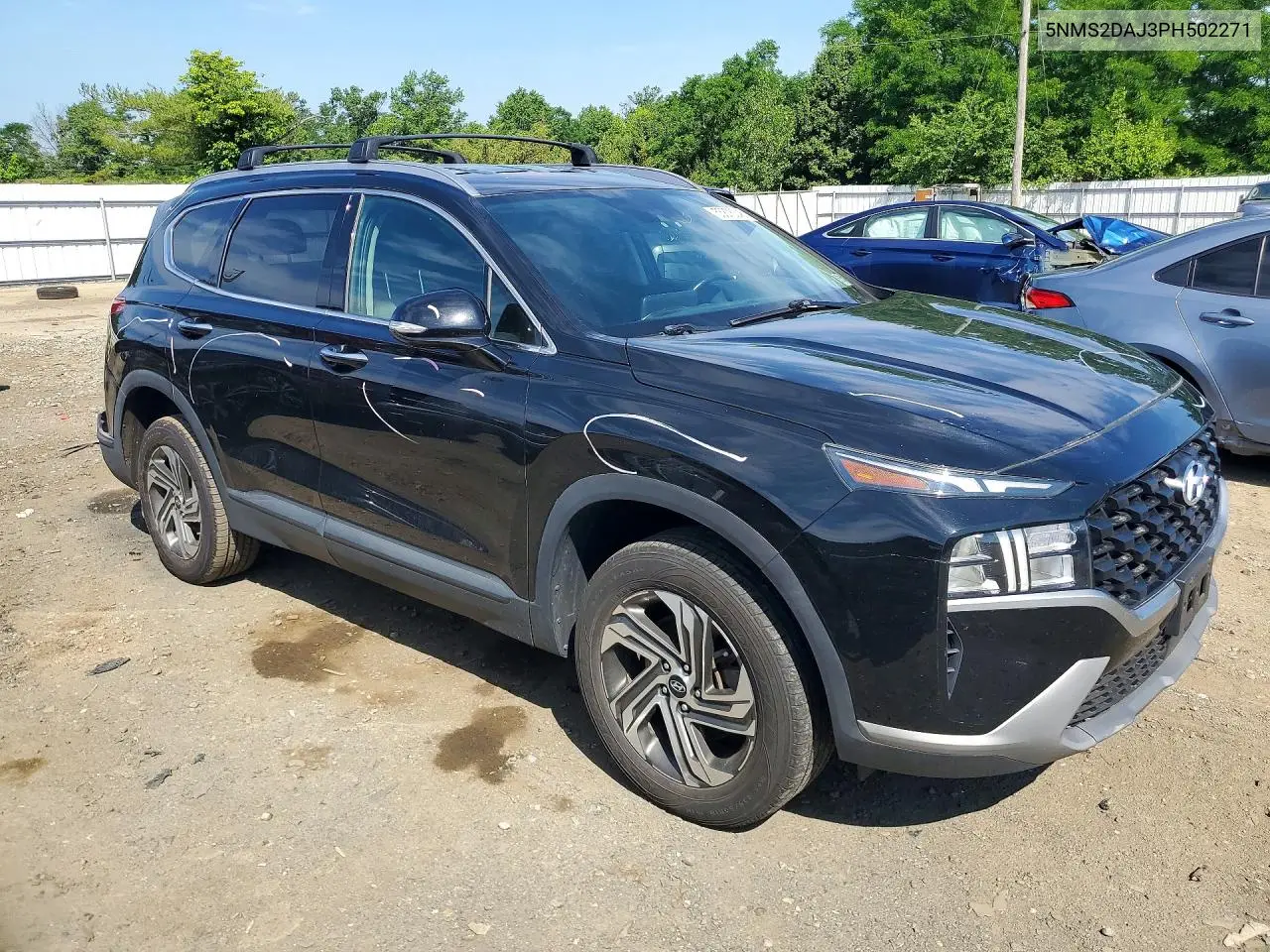 2023 Hyundai Santa Fe Sel VIN: 5NMS2DAJ3PH502271 Lot: 55876346