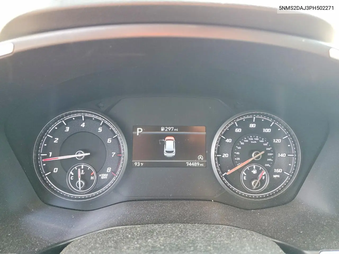2023 Hyundai Santa Fe Sel VIN: 5NMS2DAJ3PH502271 Lot: 55876346