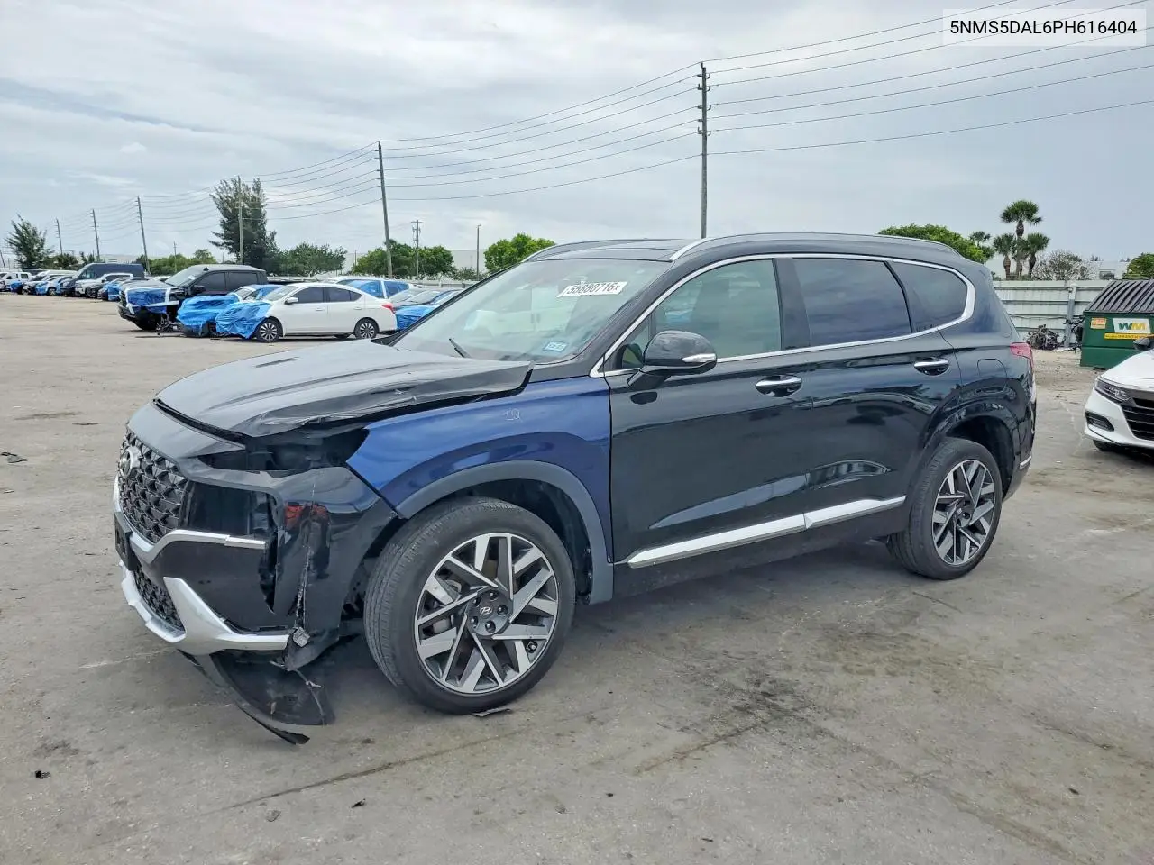 5NMS5DAL6PH616404 2023 Hyundai Santa Fe Calligraphy