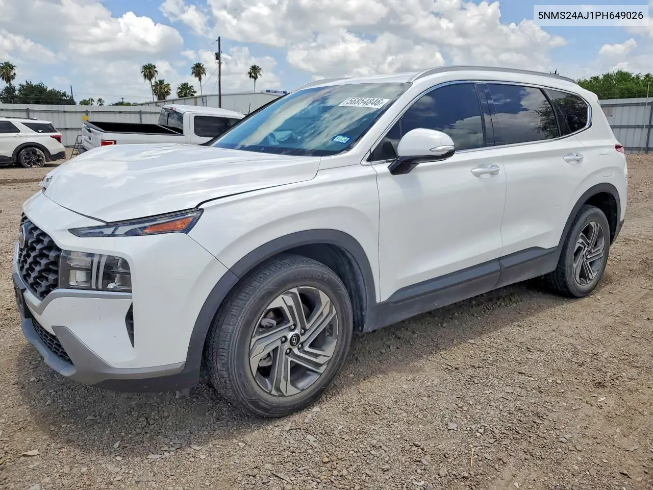 2023 Hyundai Santa Fe Sel VIN: 5NMS24AJ1PH649026 Lot: 56854846