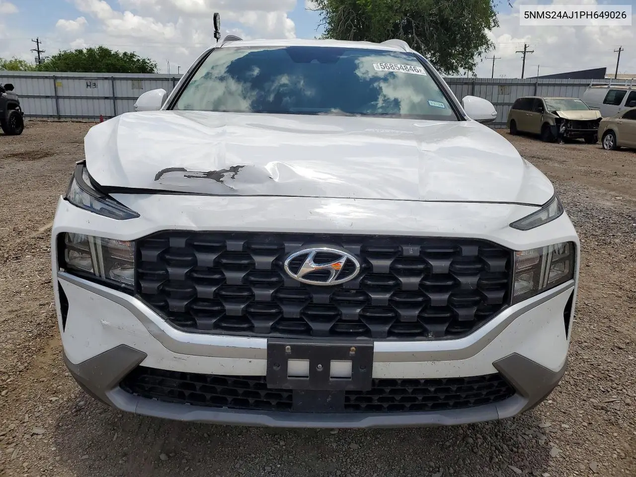 2023 Hyundai Santa Fe Sel VIN: 5NMS24AJ1PH649026 Lot: 56854846