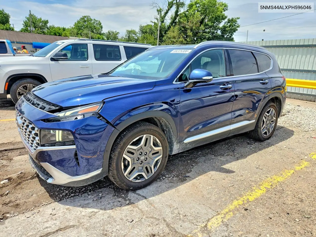 2023 Hyundai Santa Fe Limited VIN: 5NMS44ALXPH596046 Lot: 58225306