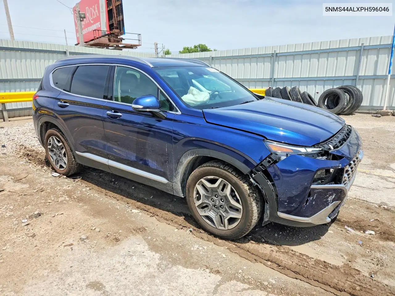 2023 Hyundai Santa Fe Limited VIN: 5NMS44ALXPH596046 Lot: 58225306