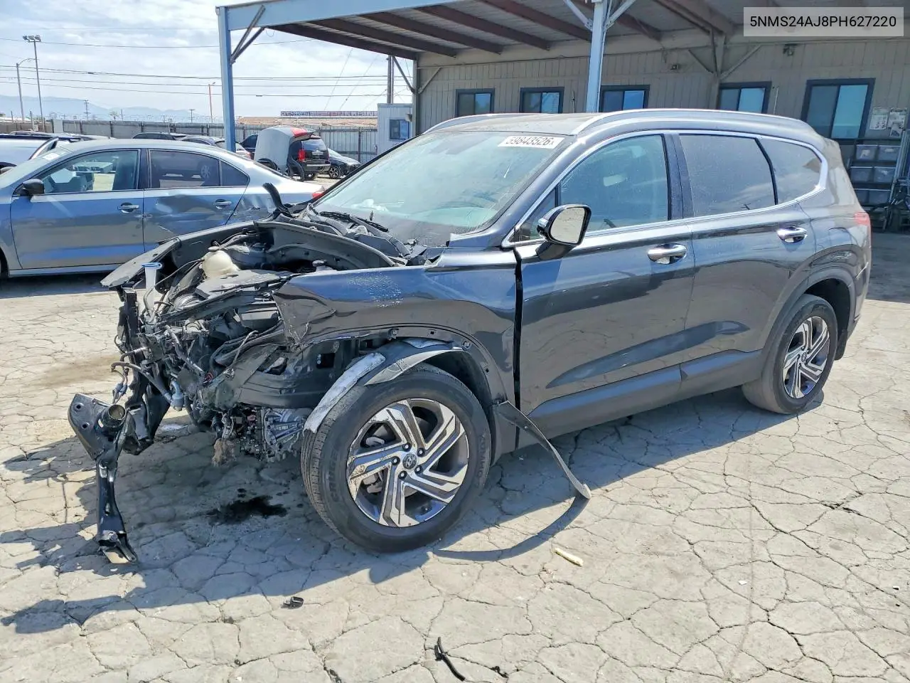 2023 Hyundai Santa Fe Sel VIN: 5NMS24AJ8PH627220 Lot: 59843526