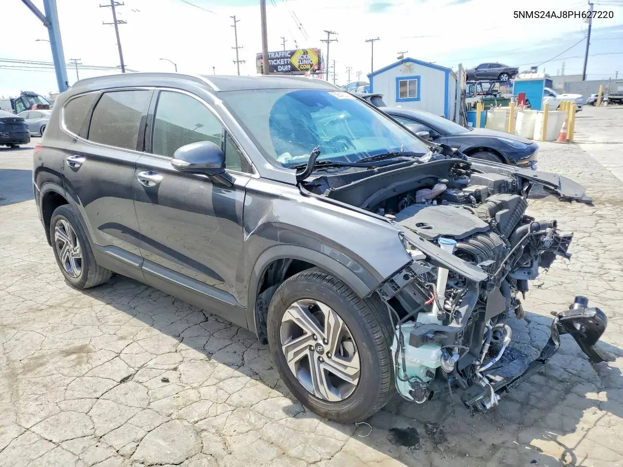 2023 Hyundai Santa Fe Sel VIN: 5NMS24AJ8PH627220 Lot: 59843526