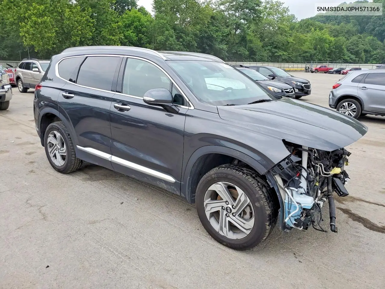 2023 Hyundai Santa Fe Sel Premium VIN: 5NMS3DAJ0PH571366 Lot: 60591396