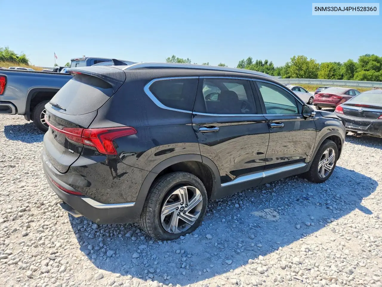 2023 Hyundai Santa Fe Sel Premium VIN: 5NMS3DAJ4PH528360 Lot: 60629596
