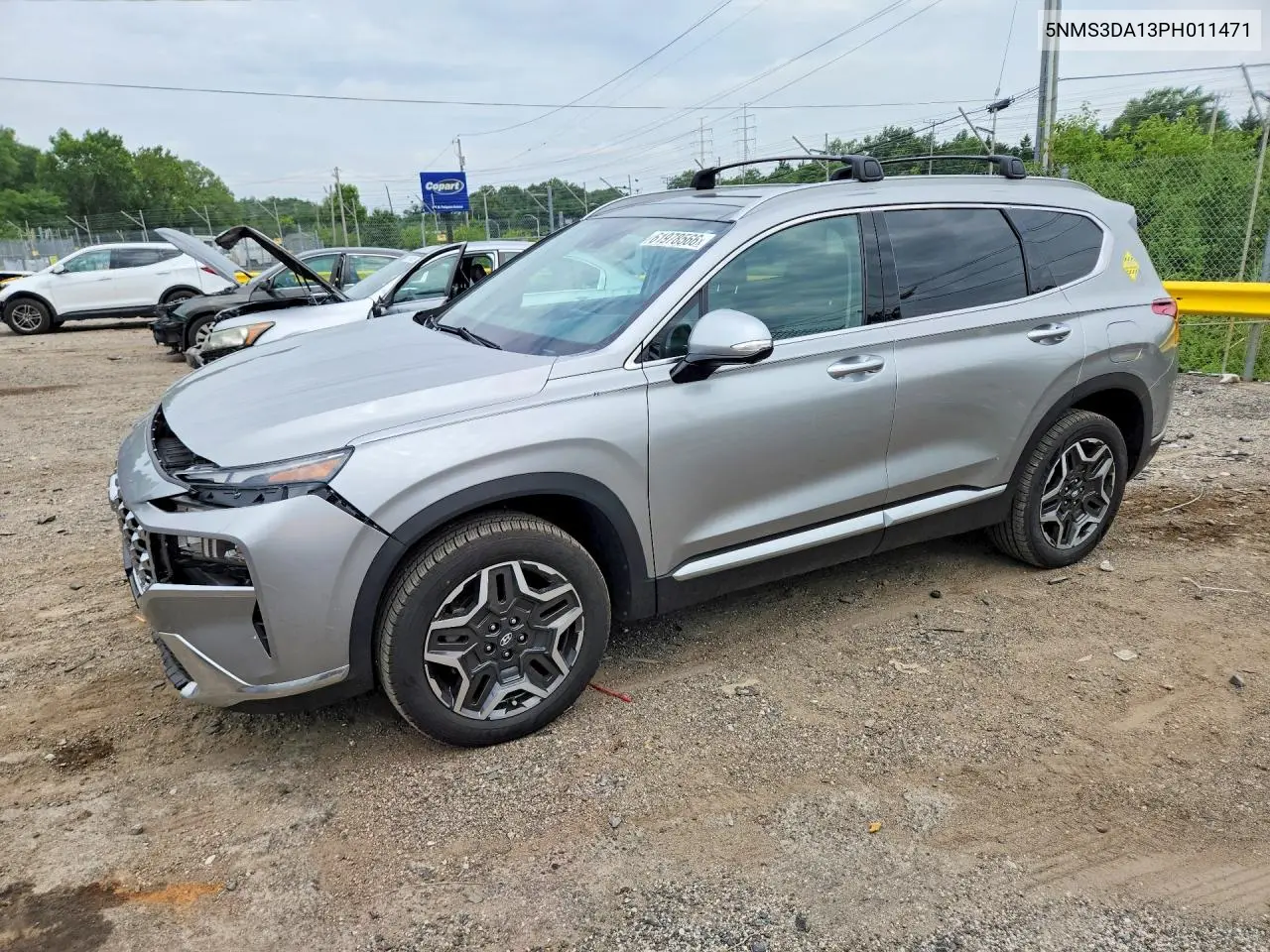 2023 Hyundai Santa Fe Sel Premium VIN: 5NMS3DA13PH011471 Lot: 61978566