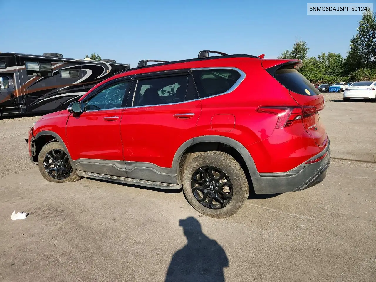 2023 Hyundai Santa Fe Xrt VIN: 5NMS6DAJ6PH501247 Lot: 61982406