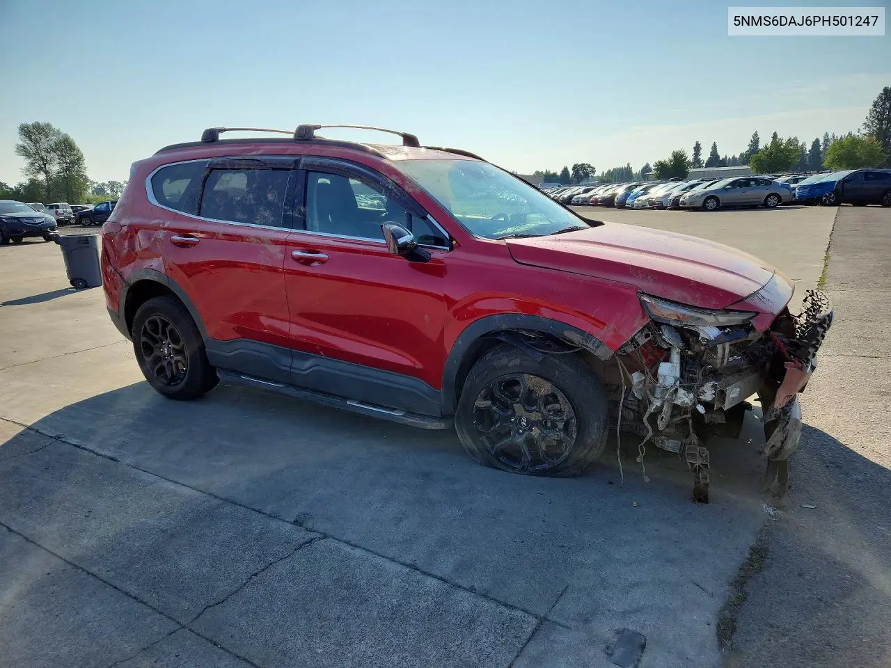 2023 Hyundai Santa Fe Xrt VIN: 5NMS6DAJ6PH501247 Lot: 61982406