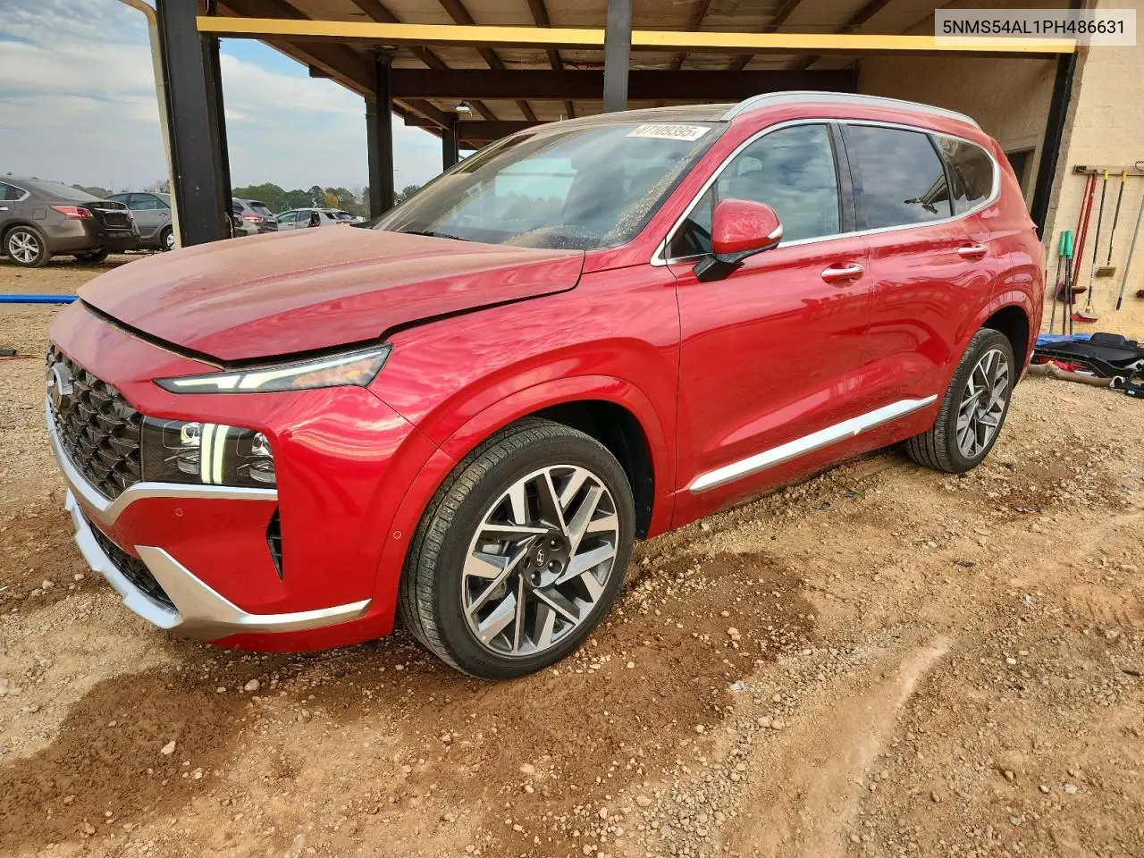 5NMS54AL1PH486631 2023 Hyundai Santa Fe Calligraphy