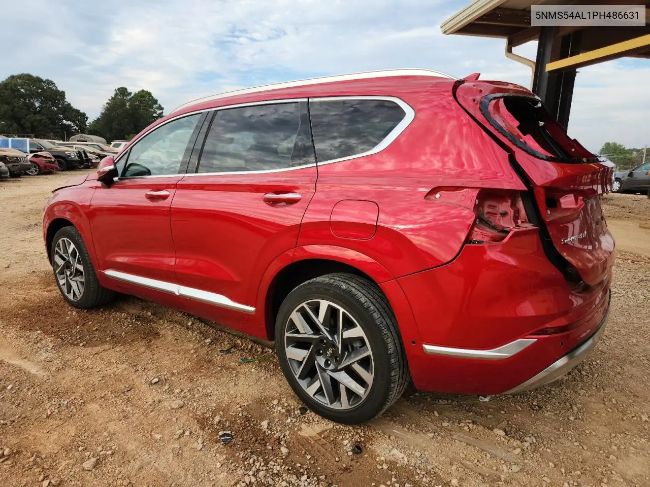 5NMS54AL1PH486631 2023 Hyundai Santa Fe Calligraphy