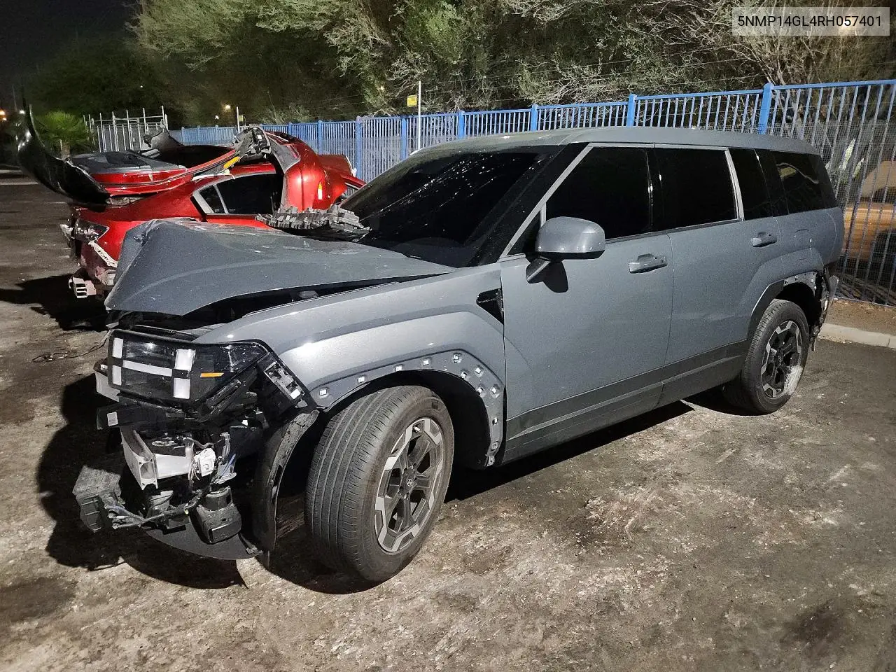 2024 Hyundai Santa Fe Se VIN: 5NMP14GL4RH057401 Lot: 62188476
