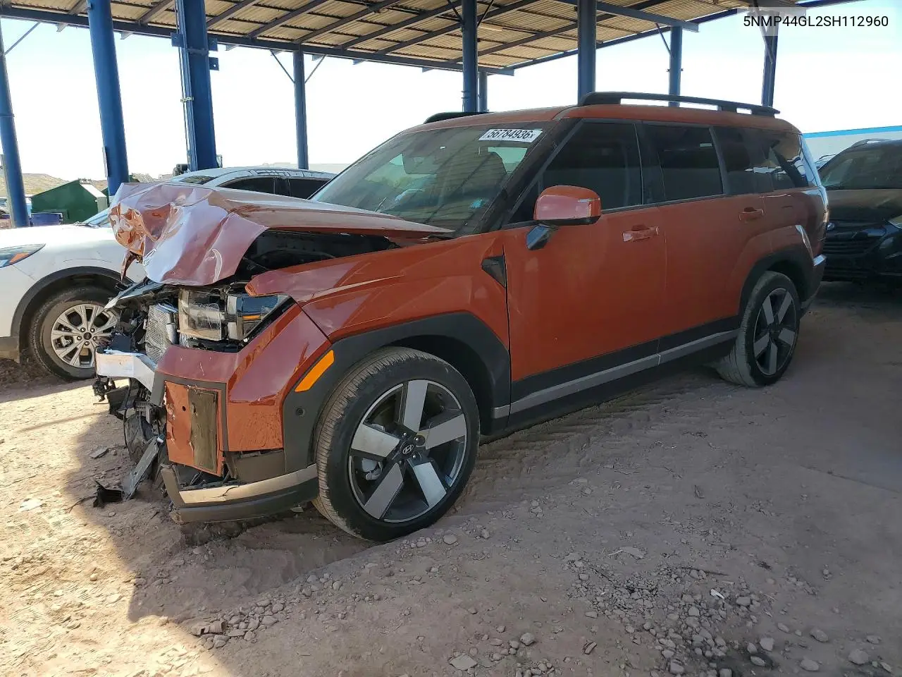 2025 Hyundai Santa Fe Limited VIN: 5NMP44GL2SH112960 Lot: 56784936