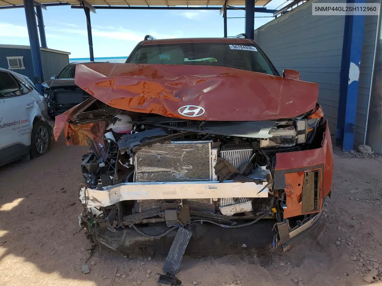 2025 Hyundai Santa Fe Limited VIN: 5NMP44GL2SH112960 Lot: 56784936
