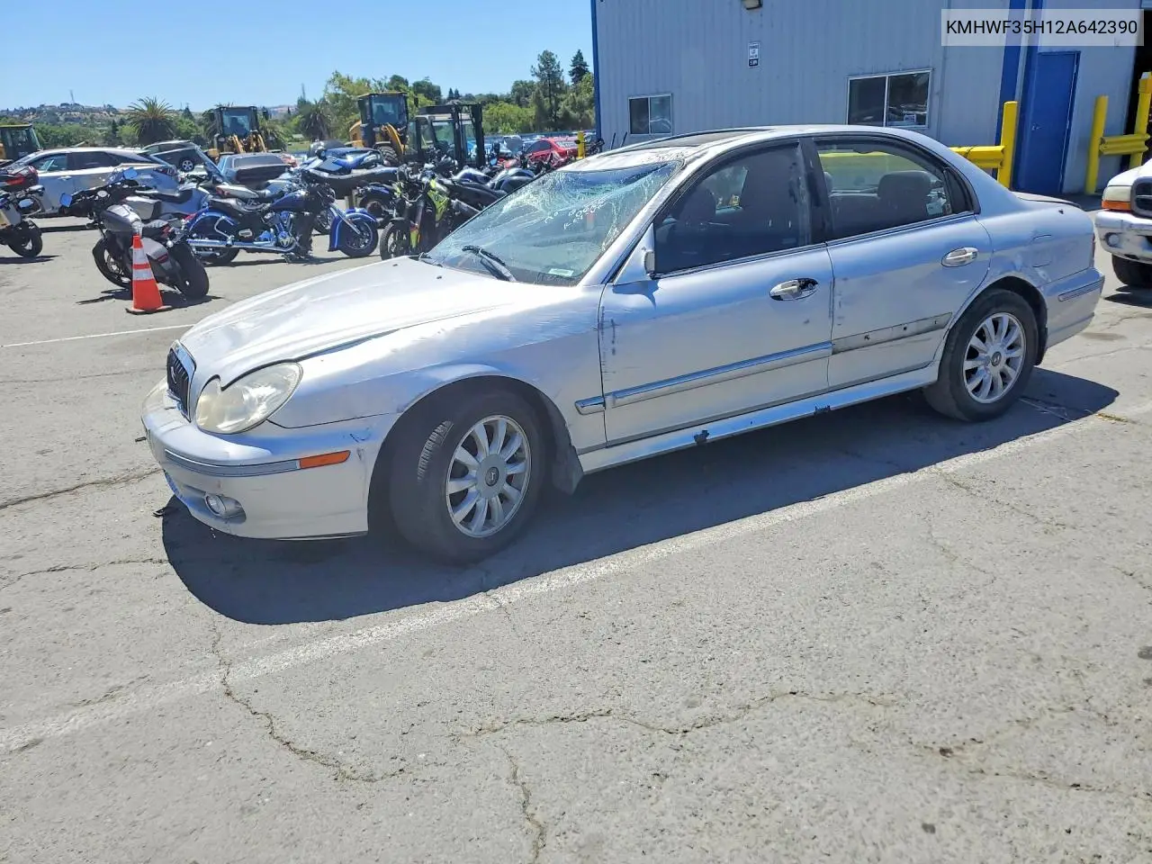 2002 Hyundai Sonata Gls VIN: KMHWF35H12A642390 Lot: 57162786