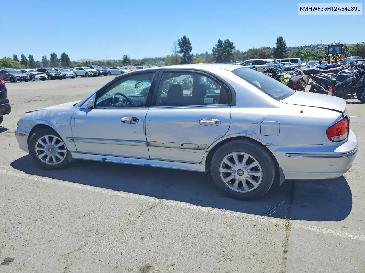 2002 Hyundai Sonata Gls VIN: KMHWF35H12A642390 Lot: 57162786